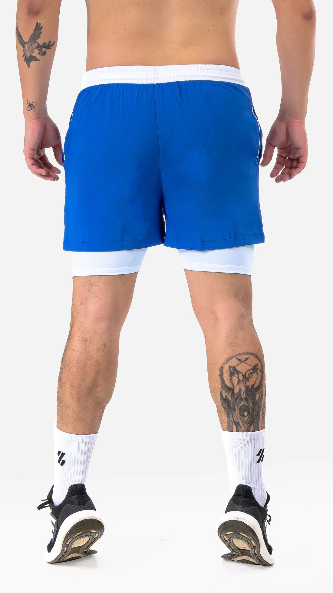 PANTALONETA FLEX M1 - AZUL REY BLANCO