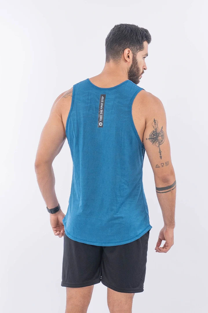 ESQUELETO JERSY - AZUL PETROLEO