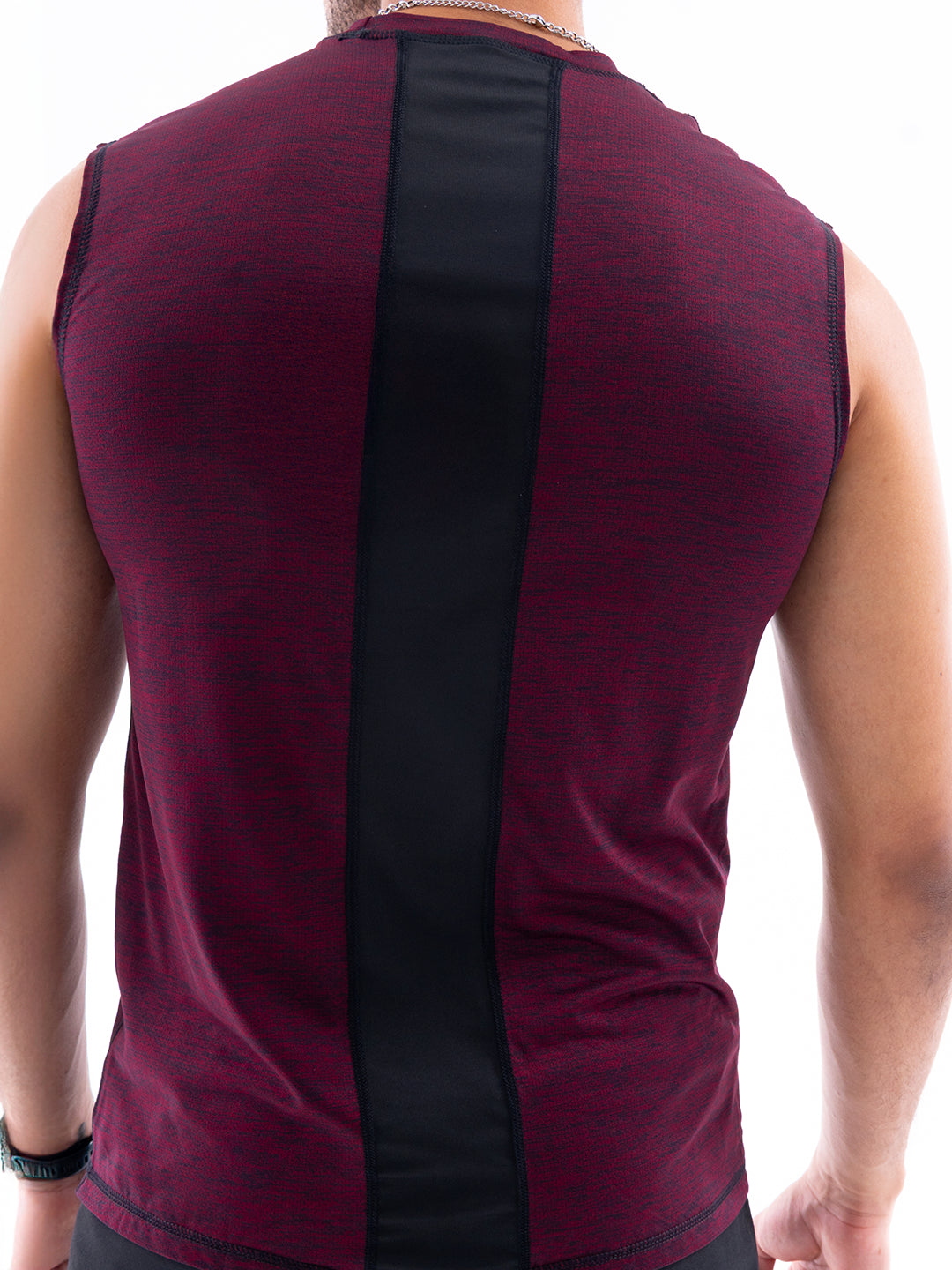 CAMISILLA FLEX FORCE -  VINOTINTO JASPE