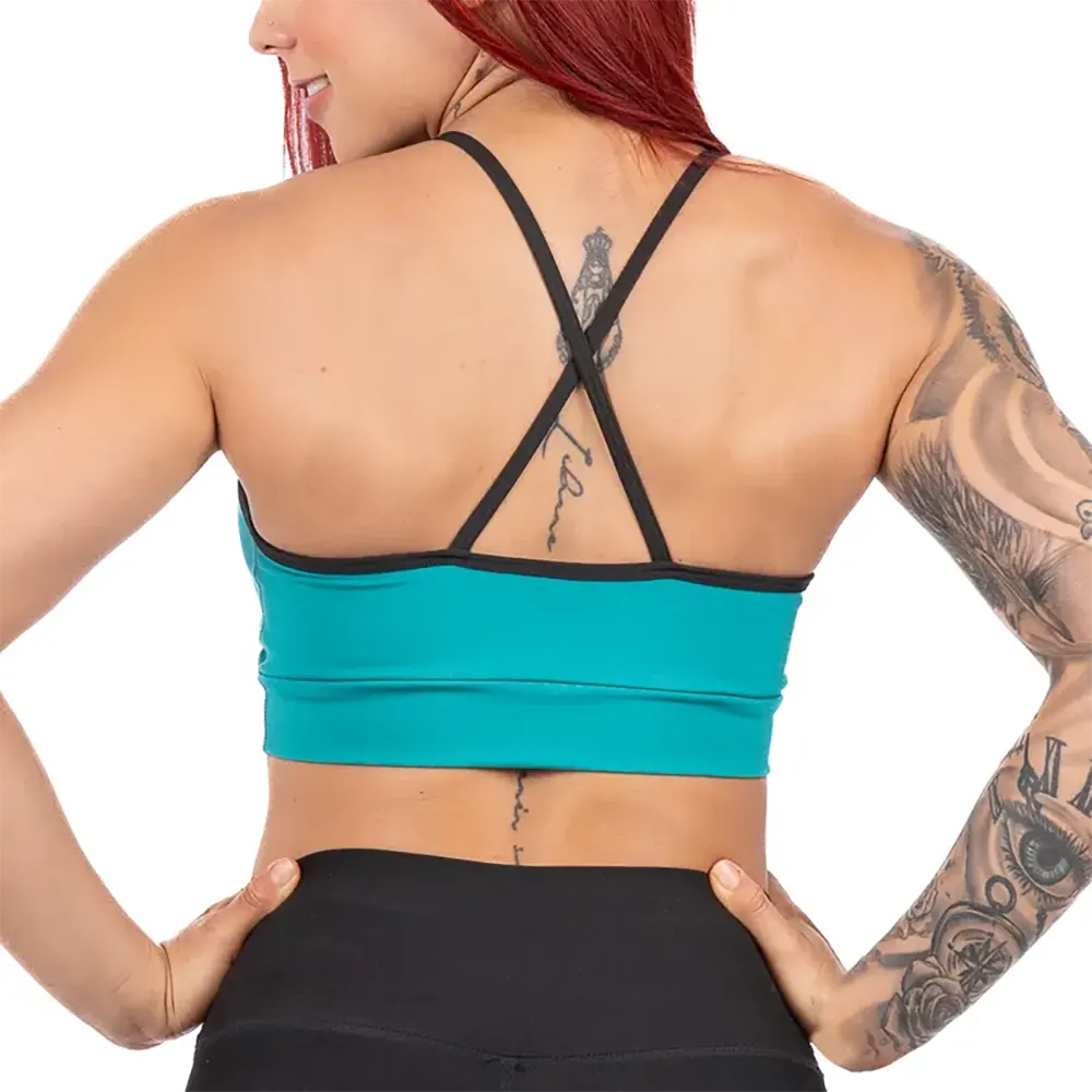 TOP KARINA UNICOLOR-VERDE JADE