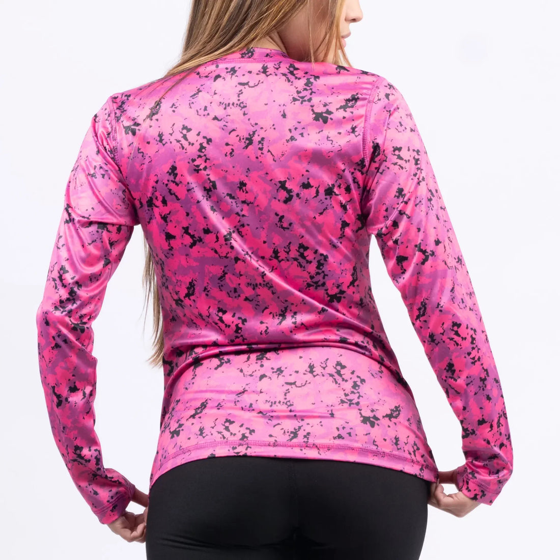 BUZO COMPRESION SUBLIMADO MUJER-C00401