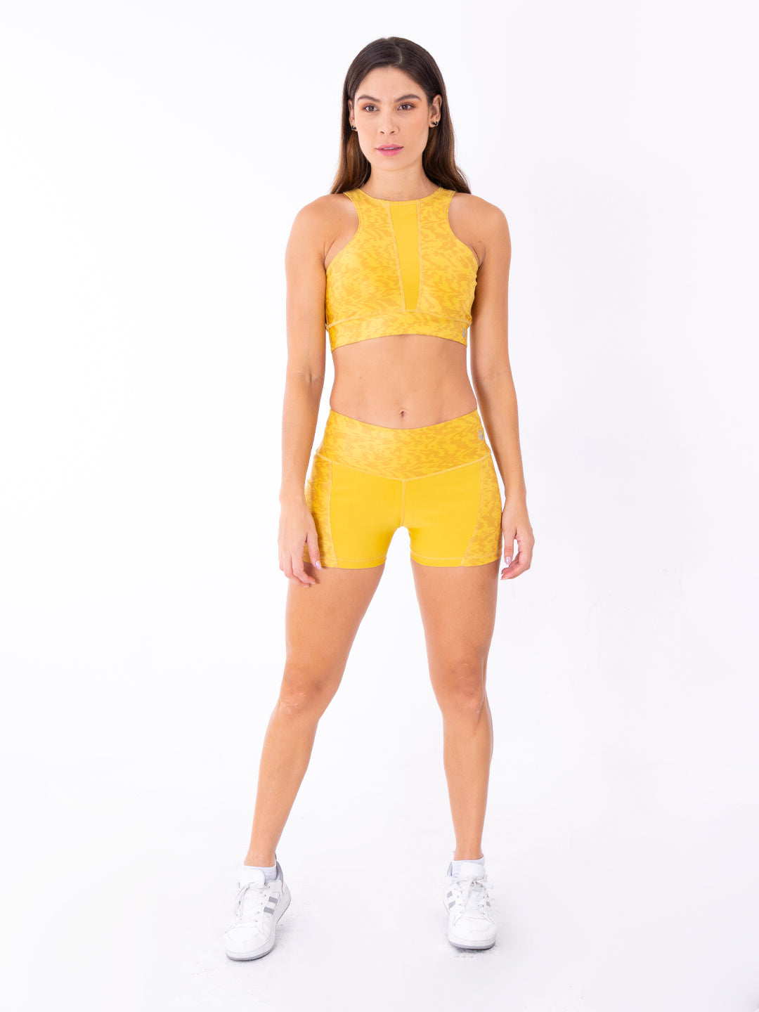 TOP STYLISH SUBLIMADO C001 - MOSTAZA