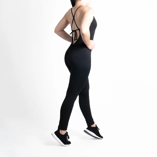 ENTERIZO SALMA LARGO CAPRICE-NEGRO