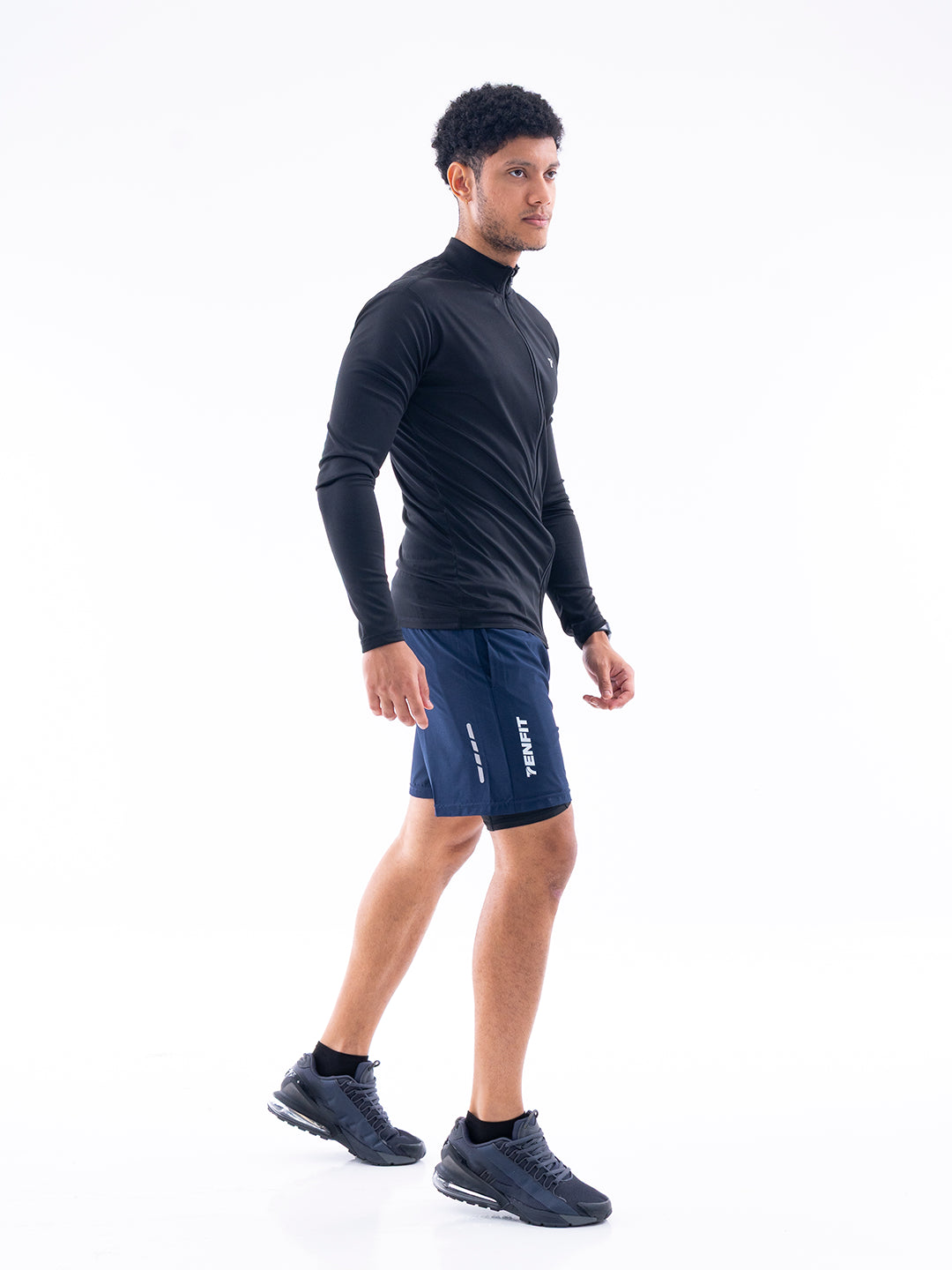PANTALONETA NITROFIT M1 - AZUL TURQUI