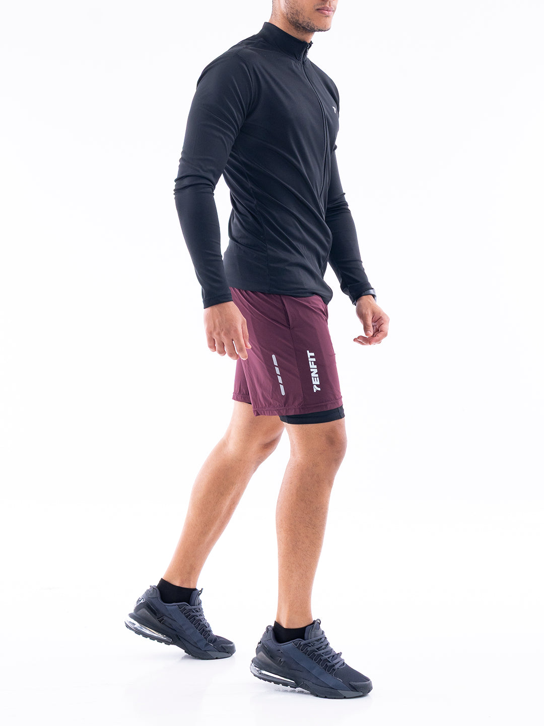 PANTALONETA NITROFIT M1 - VINOTINTO