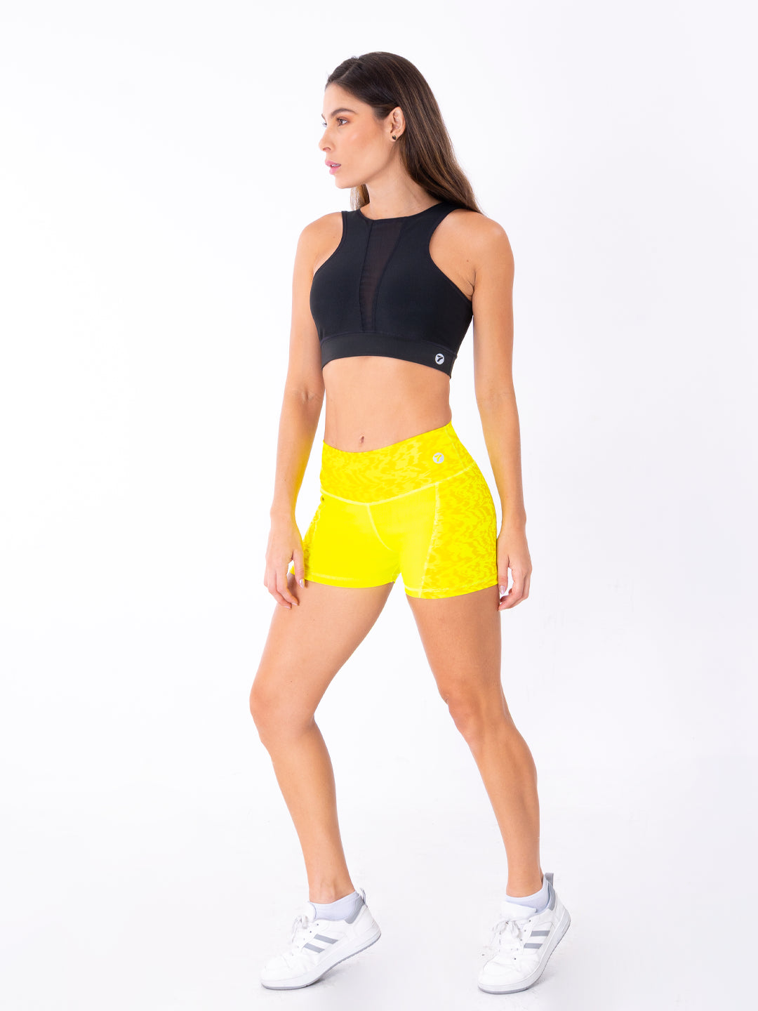 SHORT CHIC C001 - AMARILLO NEÓN